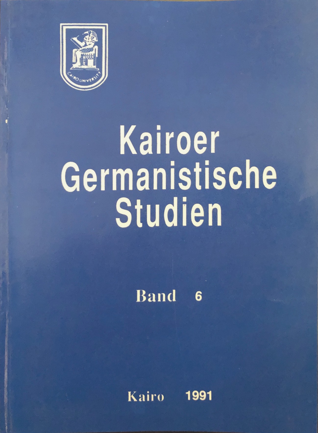 Kairoer Germanistische Studien