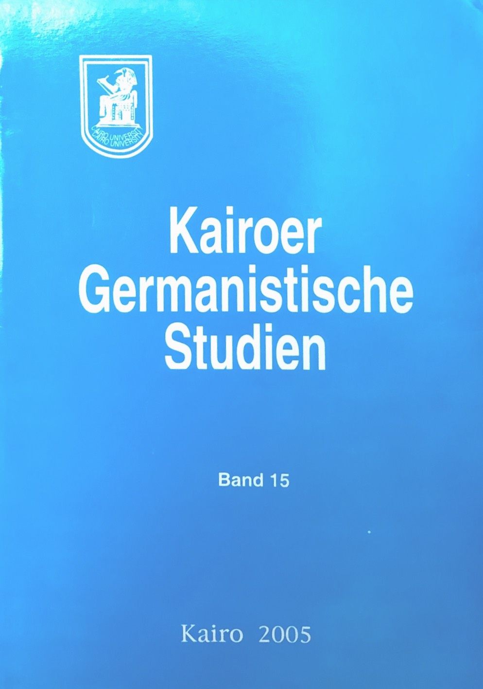 Kairoer Germanistische Studien
