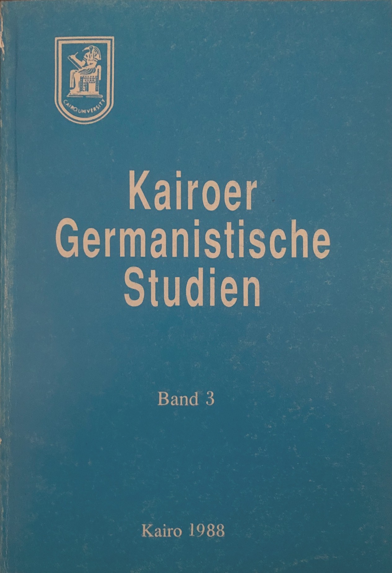 Kairoer Germanistische Studien