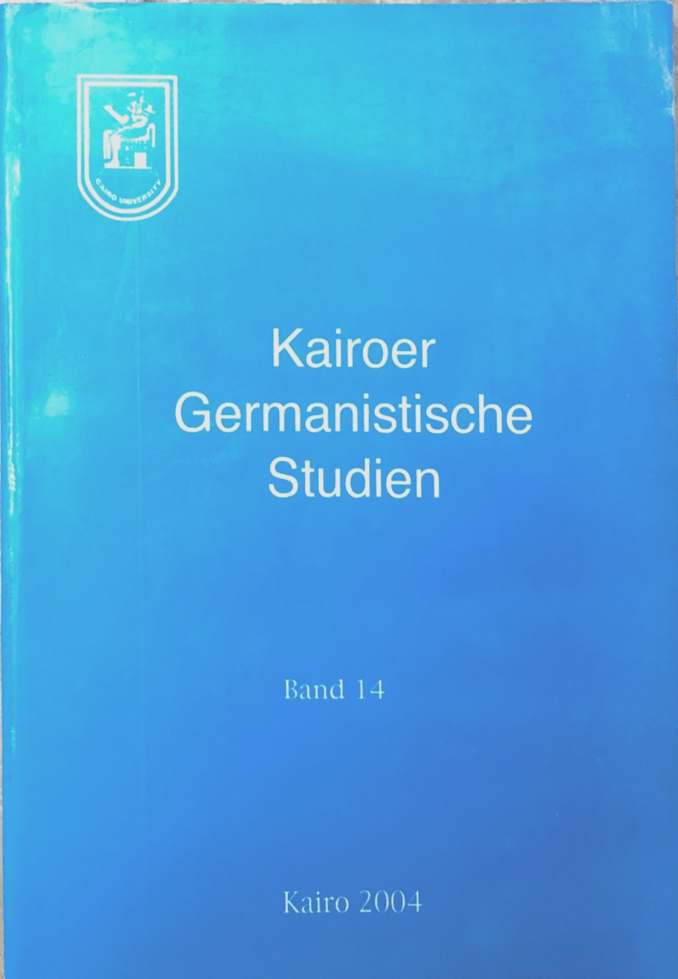 Kairoer Germanistische Studien