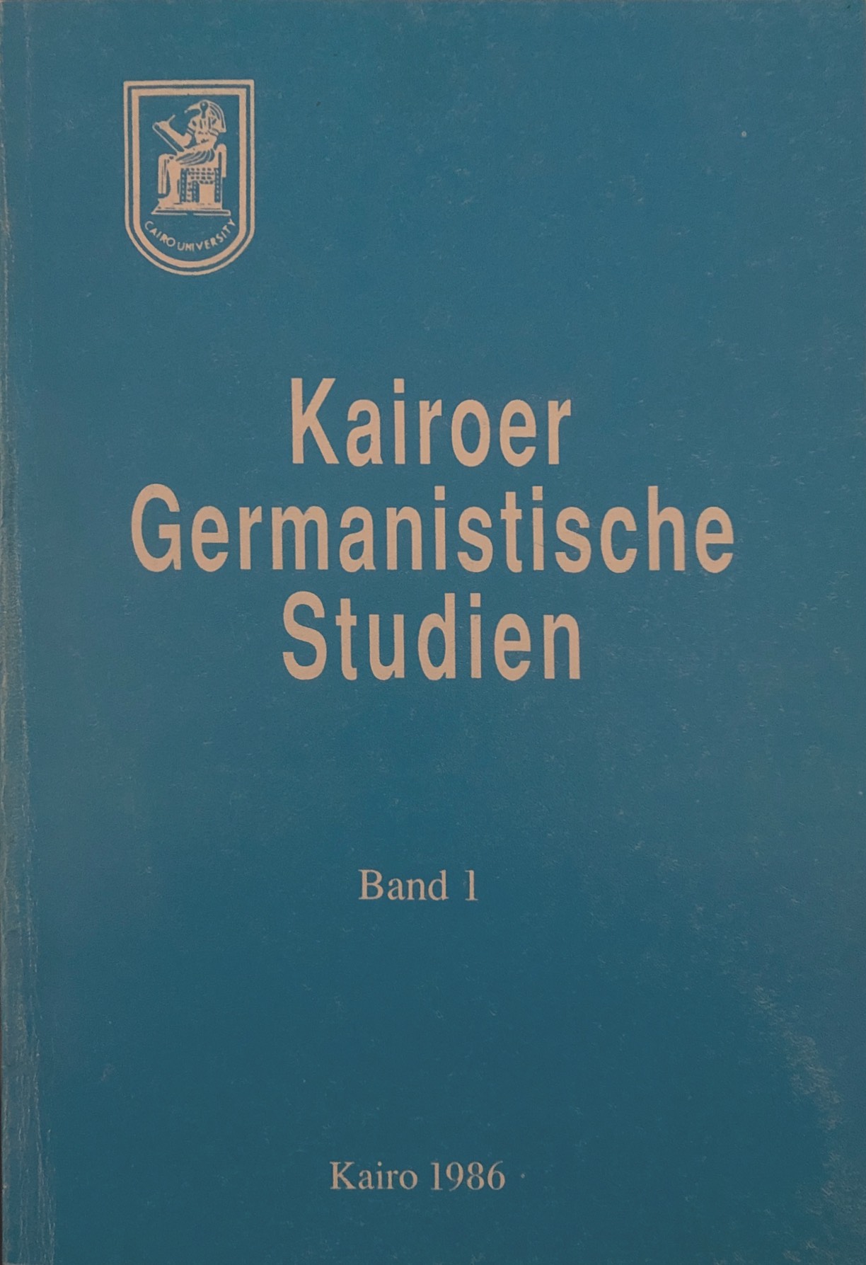 Kairoer Germanistische Studien