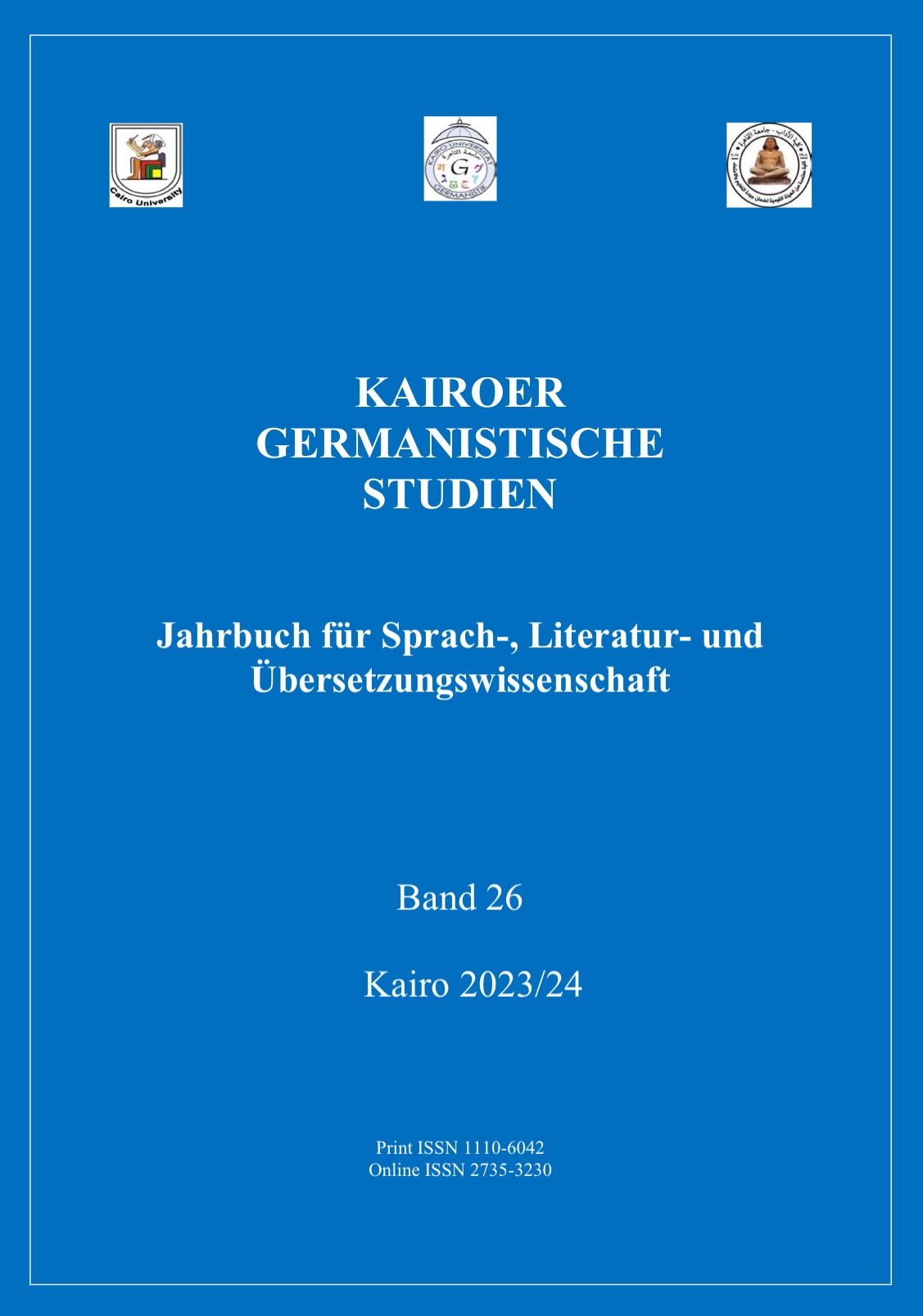 Kairoer Germanistische Studien